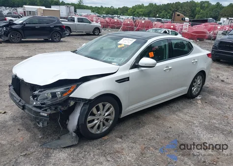 2015 Kia Optima Ex из США, поврежденный, VIN 5XXGN4A7XFG512228